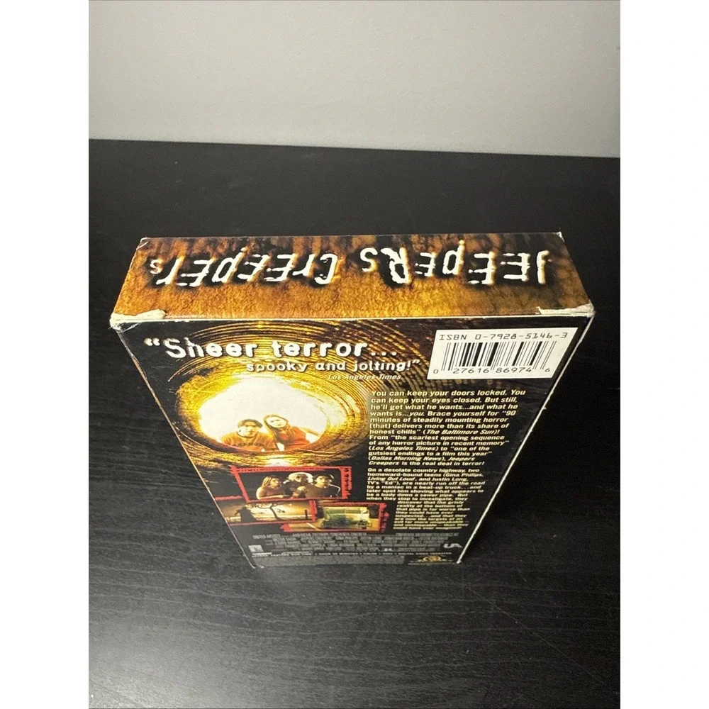 Jeepers Creepers (VHS, 2002) Horror Film Scary